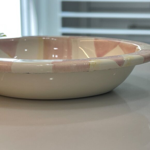 MacKenzie-Childs Rosy Check Soap Dish-NEW - Picture 10 of 16